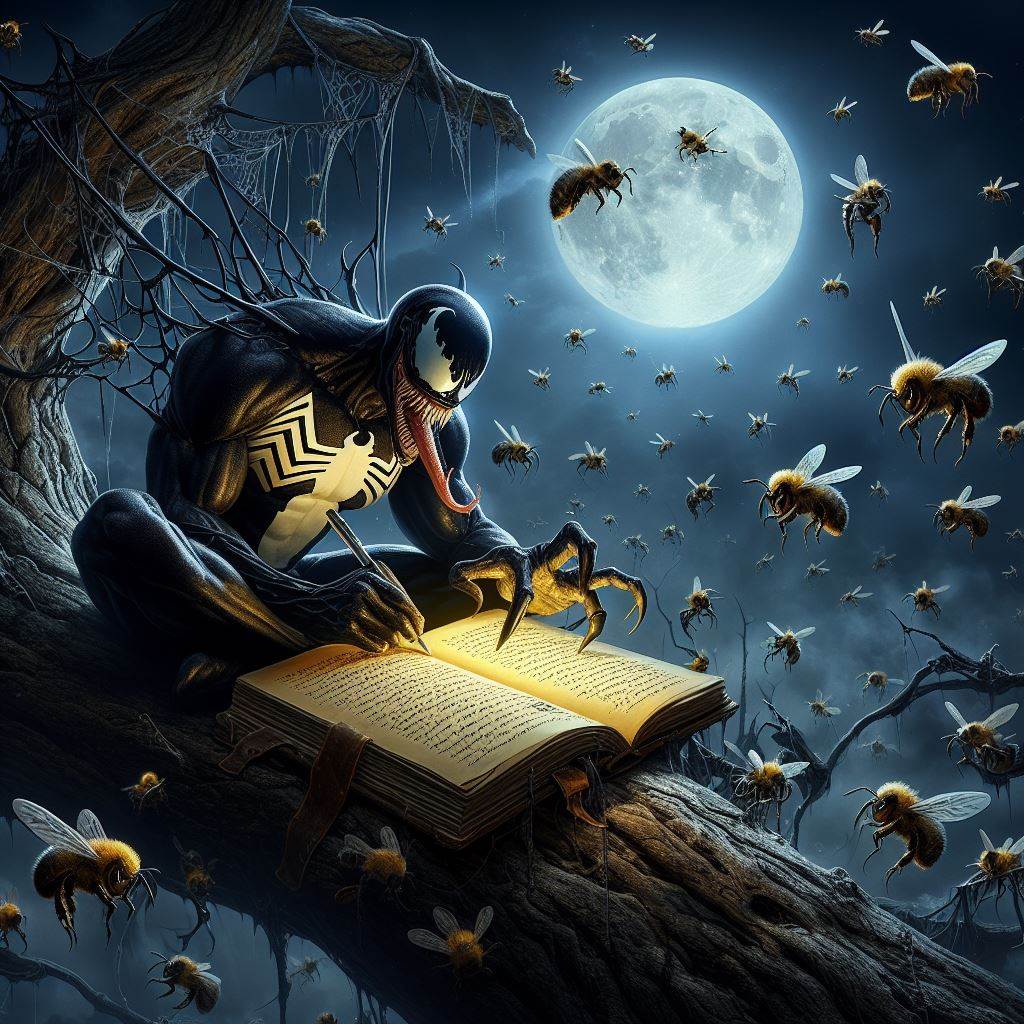 Feeling Villainous Making These Bees Work Overtime…(I)(Poem)