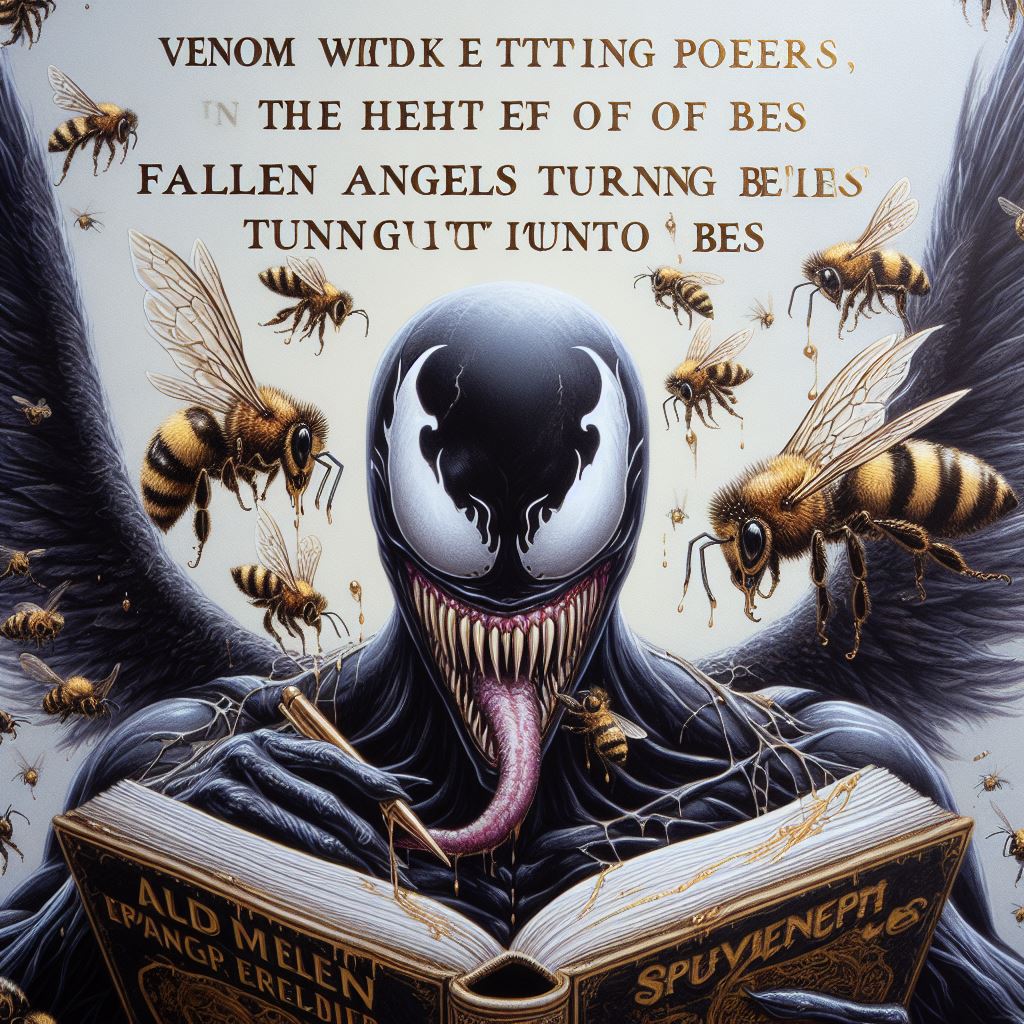 Feeling Villainous Making These Bees Work Overtime…(II)(Poem)